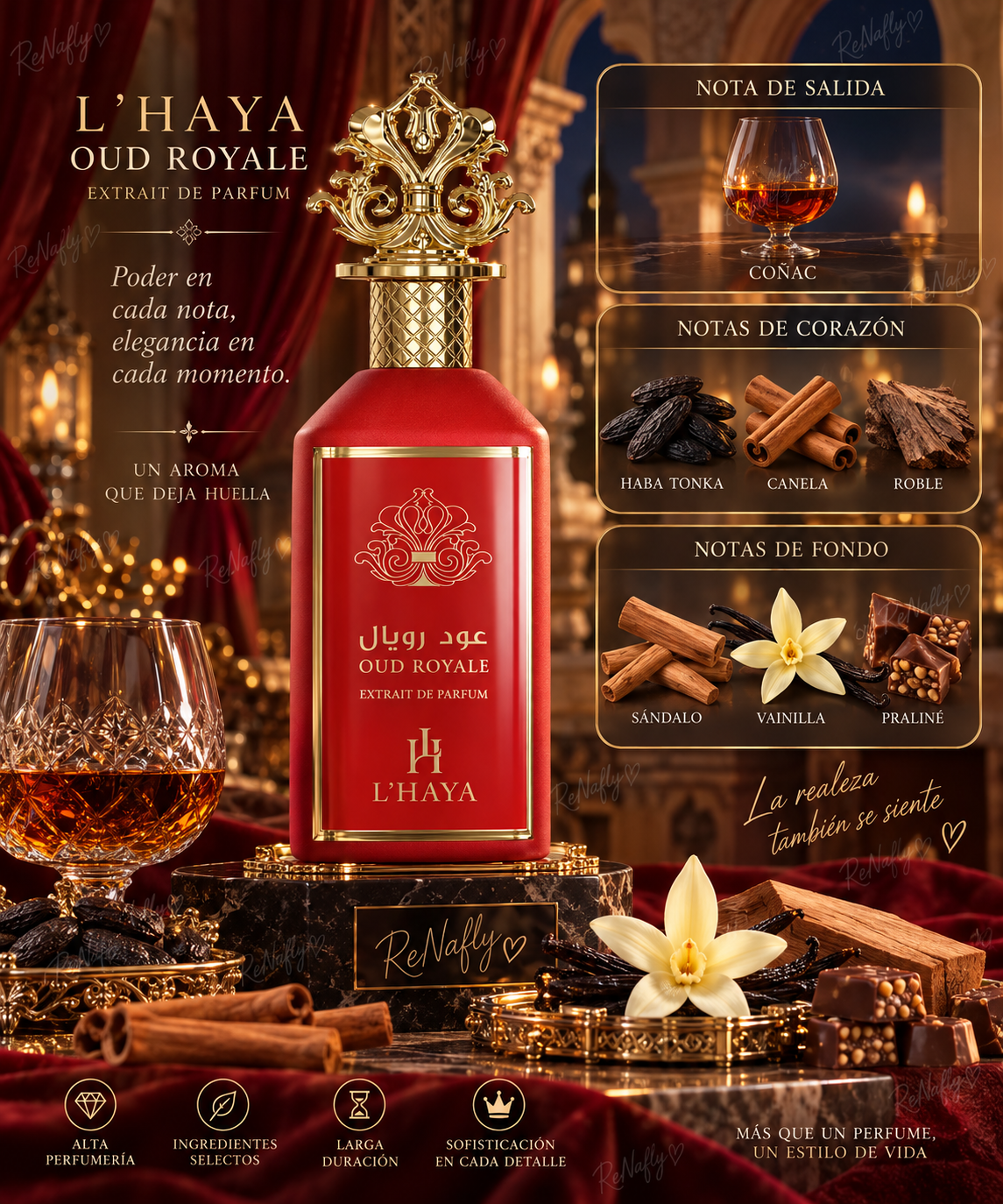 Oud Royale, L´ Haya, Extrait De Parfum, Unisex, 100ml