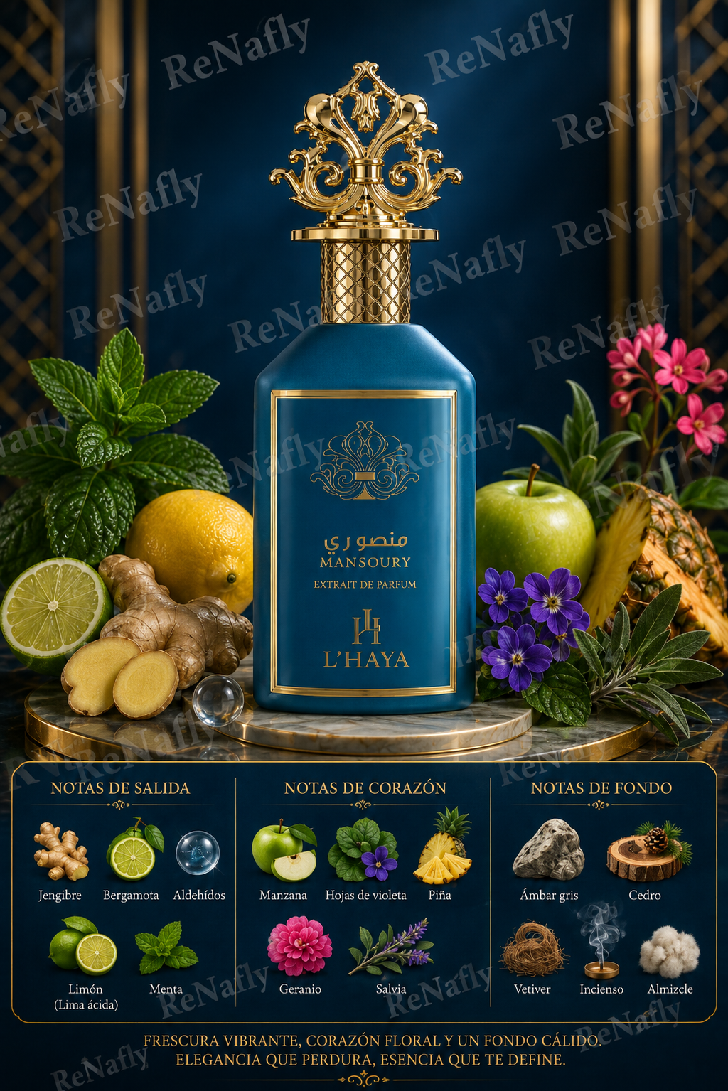 Mansoury, L´ Haya, Extrait De Parfum, Unisex, 100ml