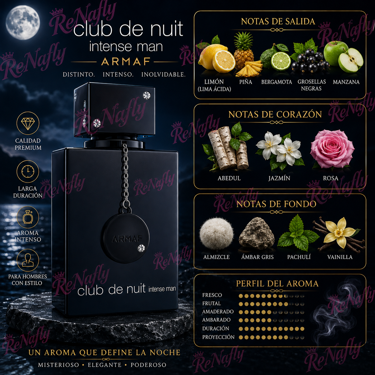 Club de Nuit Intense Man, Armaf, Eau de Toilette, 105ml