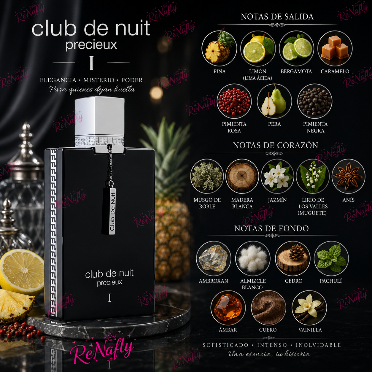 Club de Nuit Precieux I, Armaf, Extrait de Parfum, Unisex, 60ml