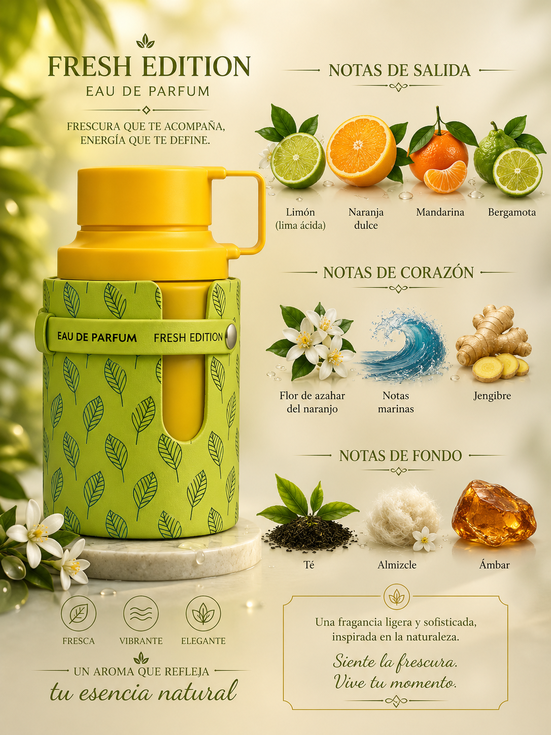 Odyssey Limoni Fresh Armaf, Eau de Parfum, Unisex, 100ml