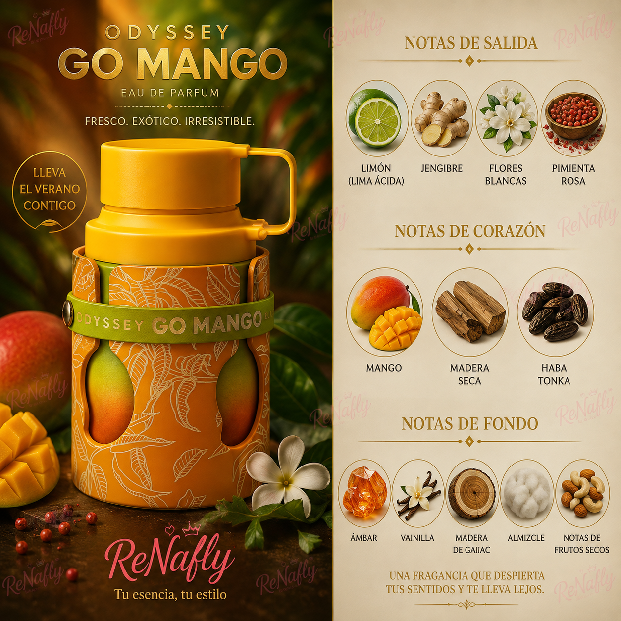 Odyssey Go Mango, Armaf, Eau de Parfum, 100ml
