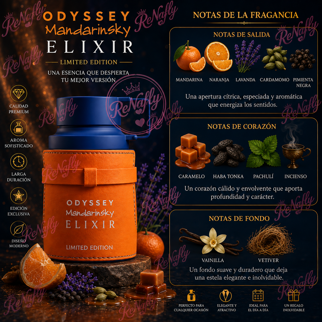 Odyssey Mandarin Sky Elixir Armaf, Eau de Parfum, 100ml