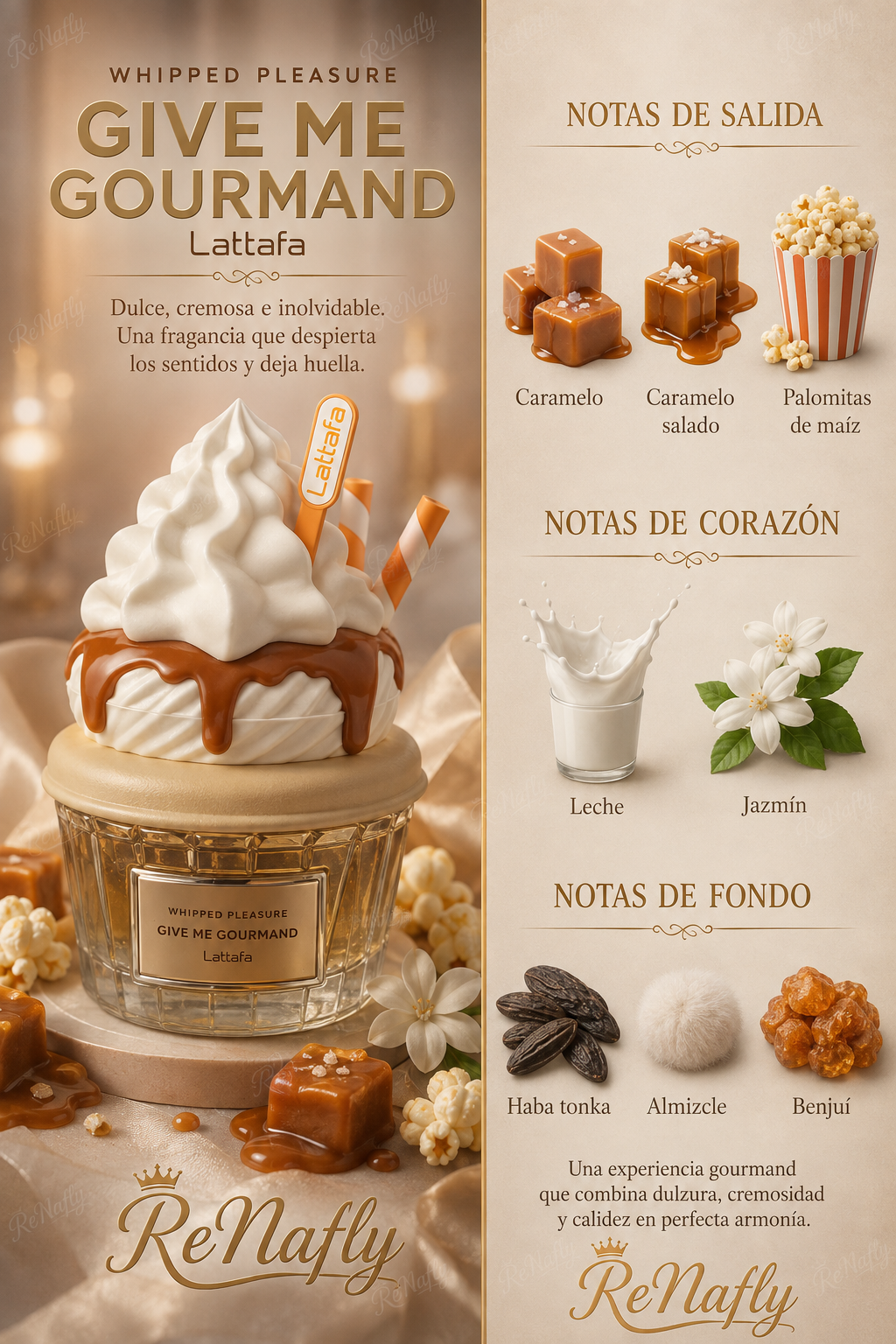 Whipped Pleasure, Lattafa, Eau de Parfum, Mujer, 75ml