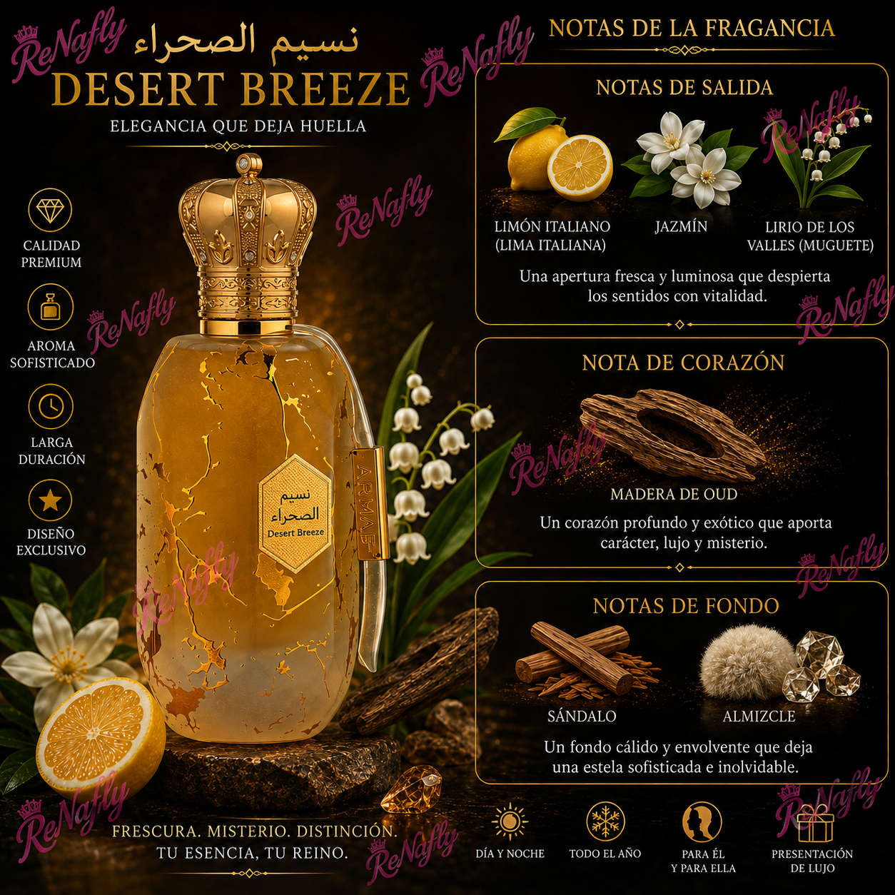 Desert Breeze Eter, Armaf, Eau de Parfum, Unisex, 100ml