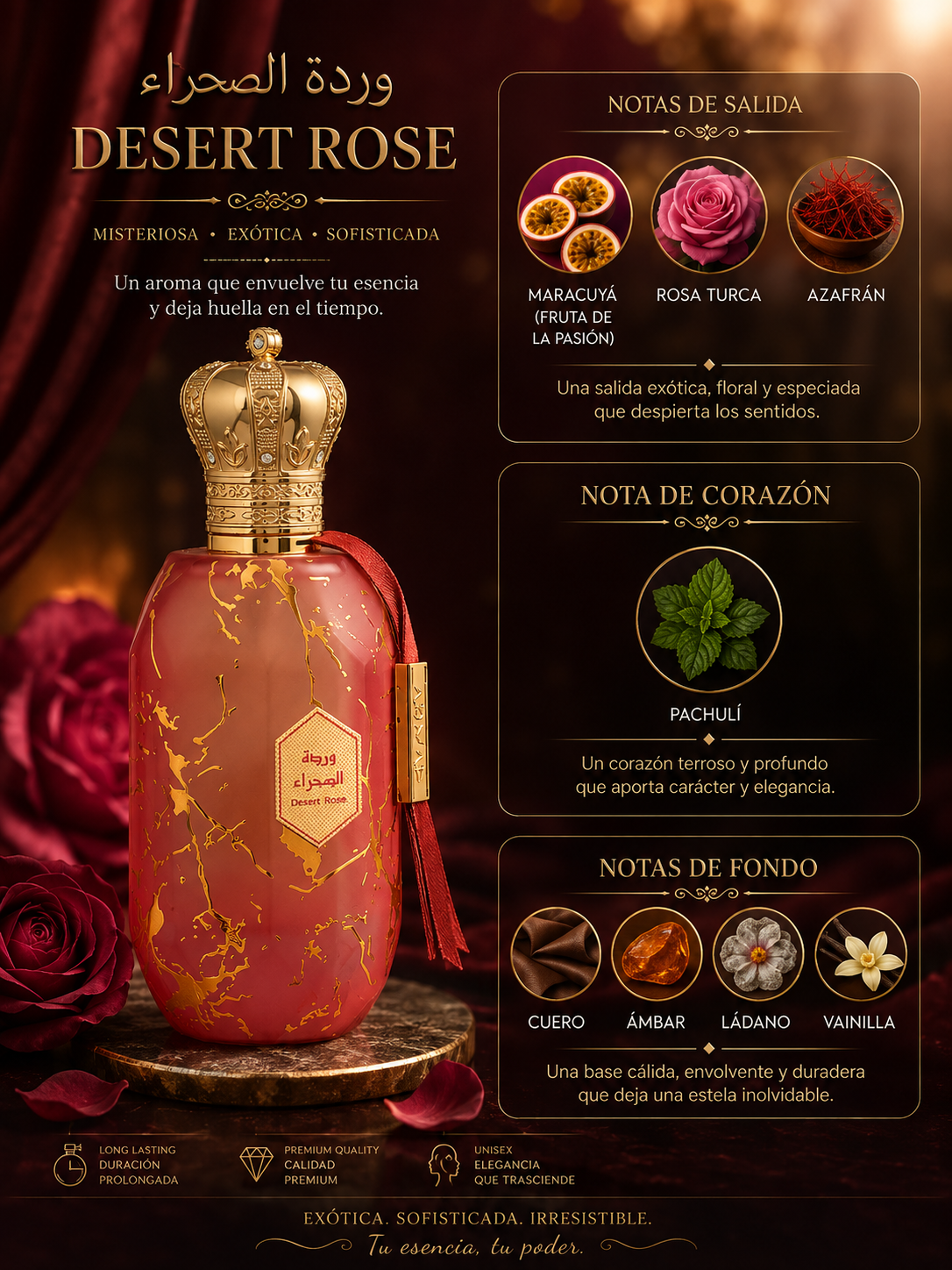 Desert Rose Eter, Armaf, Eau de Parfum, Unisex, 100ml