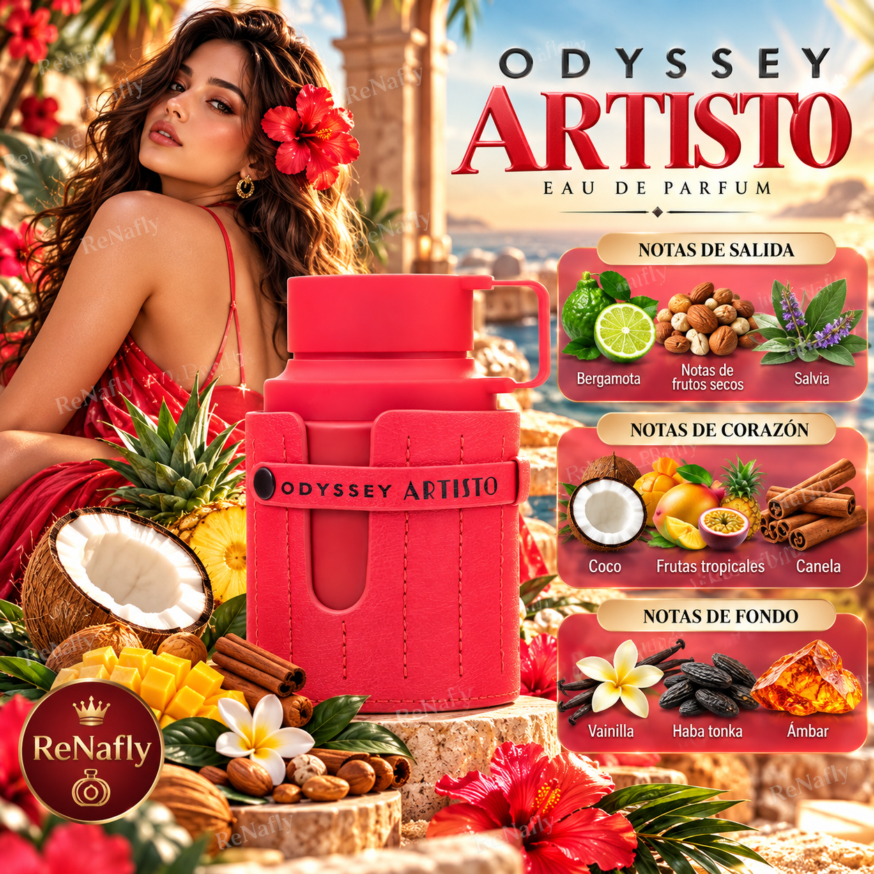 Odyssey Artisto, Armaf, Eau de Parfum, Unisex, 100ml
