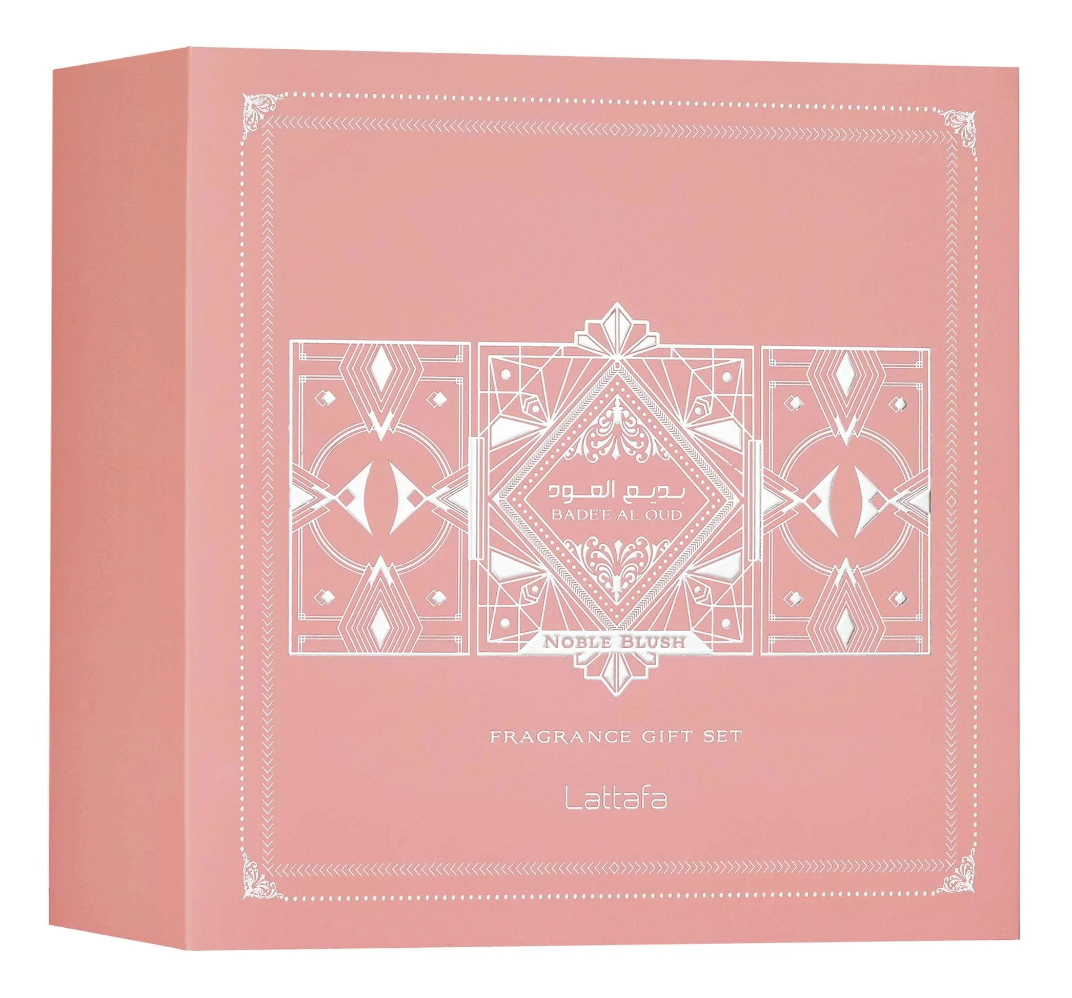 Set Badee AI Oud Noble Blush 100ml, 12ml, Bruma para el Cabello, Women