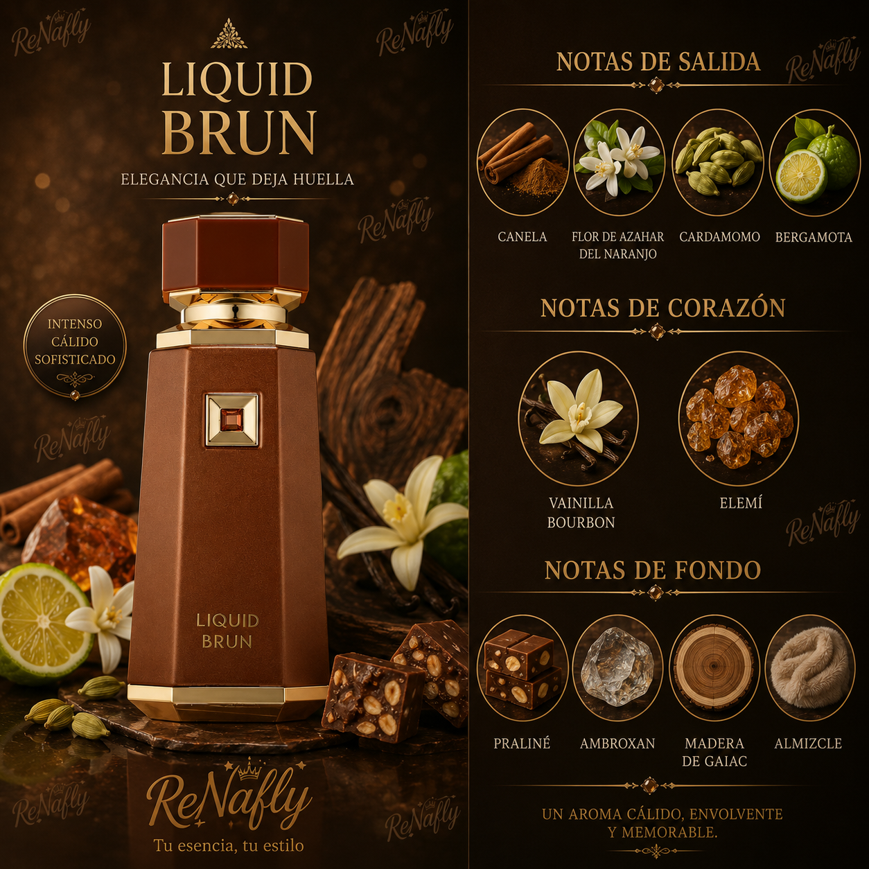 Liquid Brun, French Avenue, Eau de Parfum, Men, 100ml