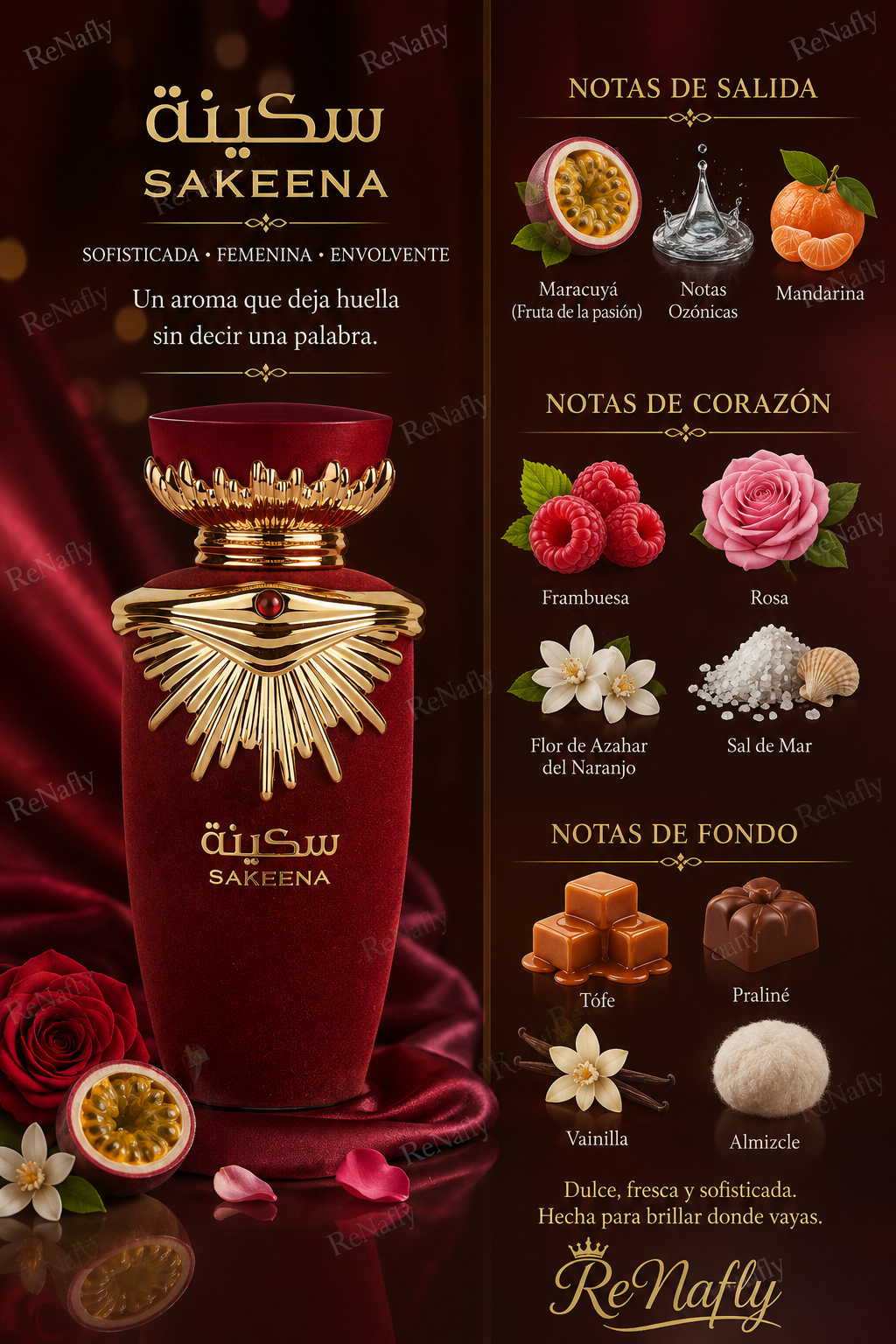 Sakeena, Lattafa, Eau de Parfum, Mujer, 100ml