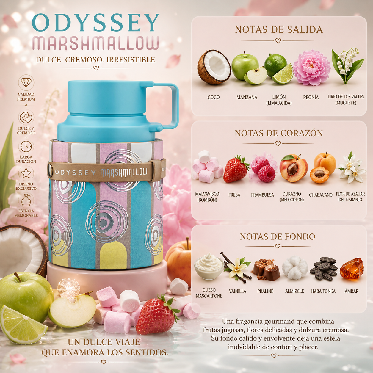 Odyssey Marshmallow, Armaf, Eau de Parfum, Unisex, 100ml