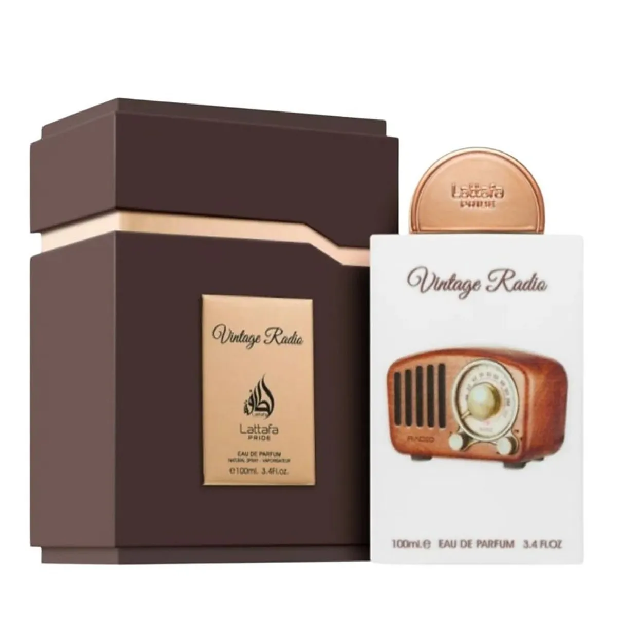 Vintage Radio, Lattafa, EDP, Unisex, 100ml