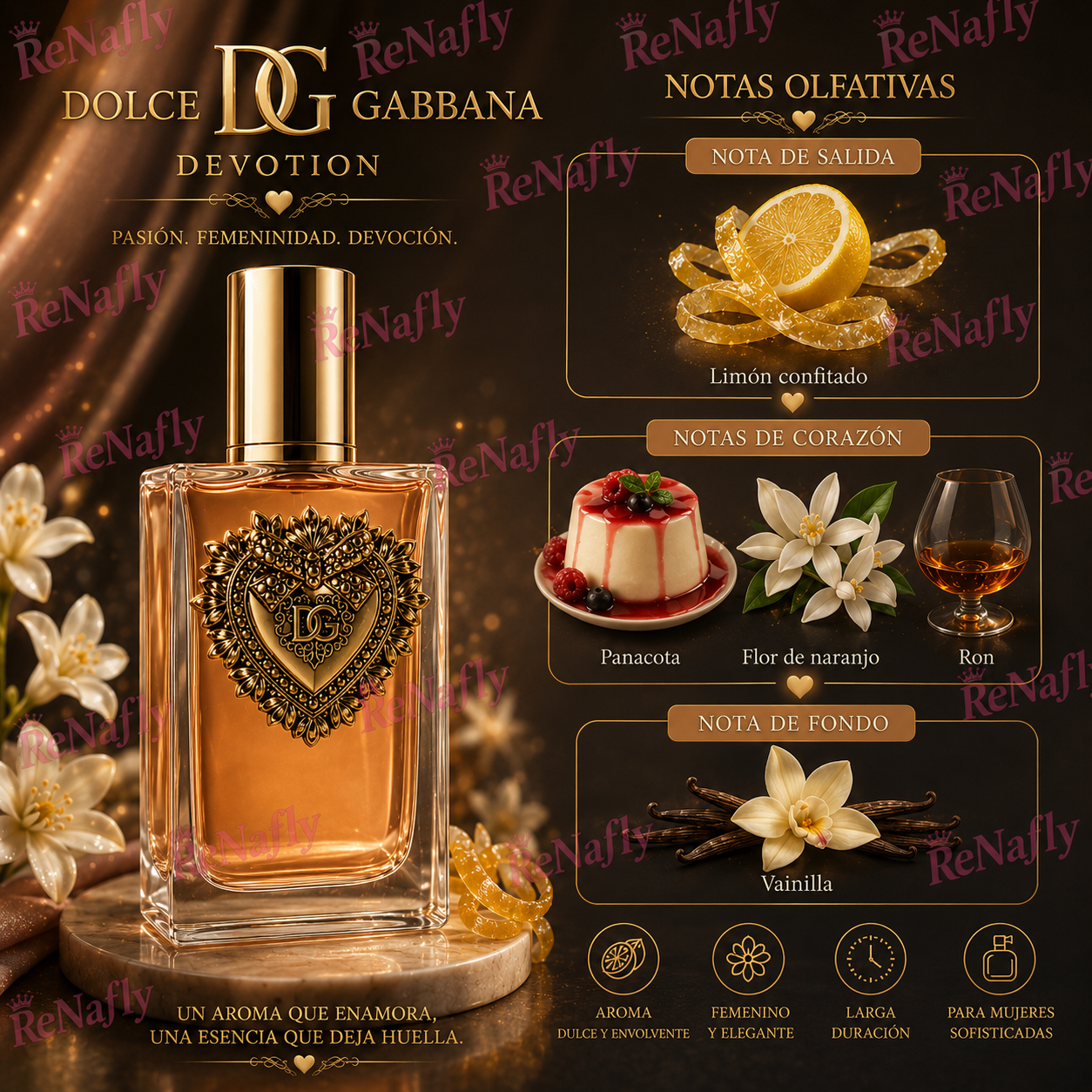 DEVOTION, DOLCE & GABBANA, EDP, MUJER, 100ML