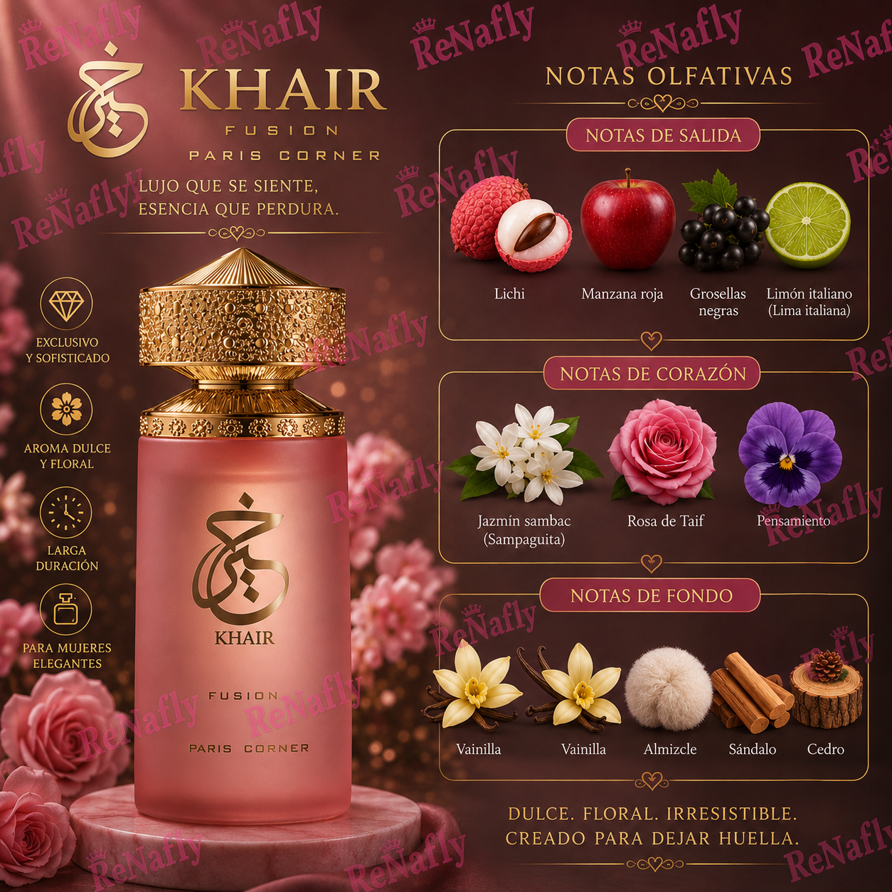 Khair Fusion, Paris Corner, Eau de Parfum, Unisex, 100ml