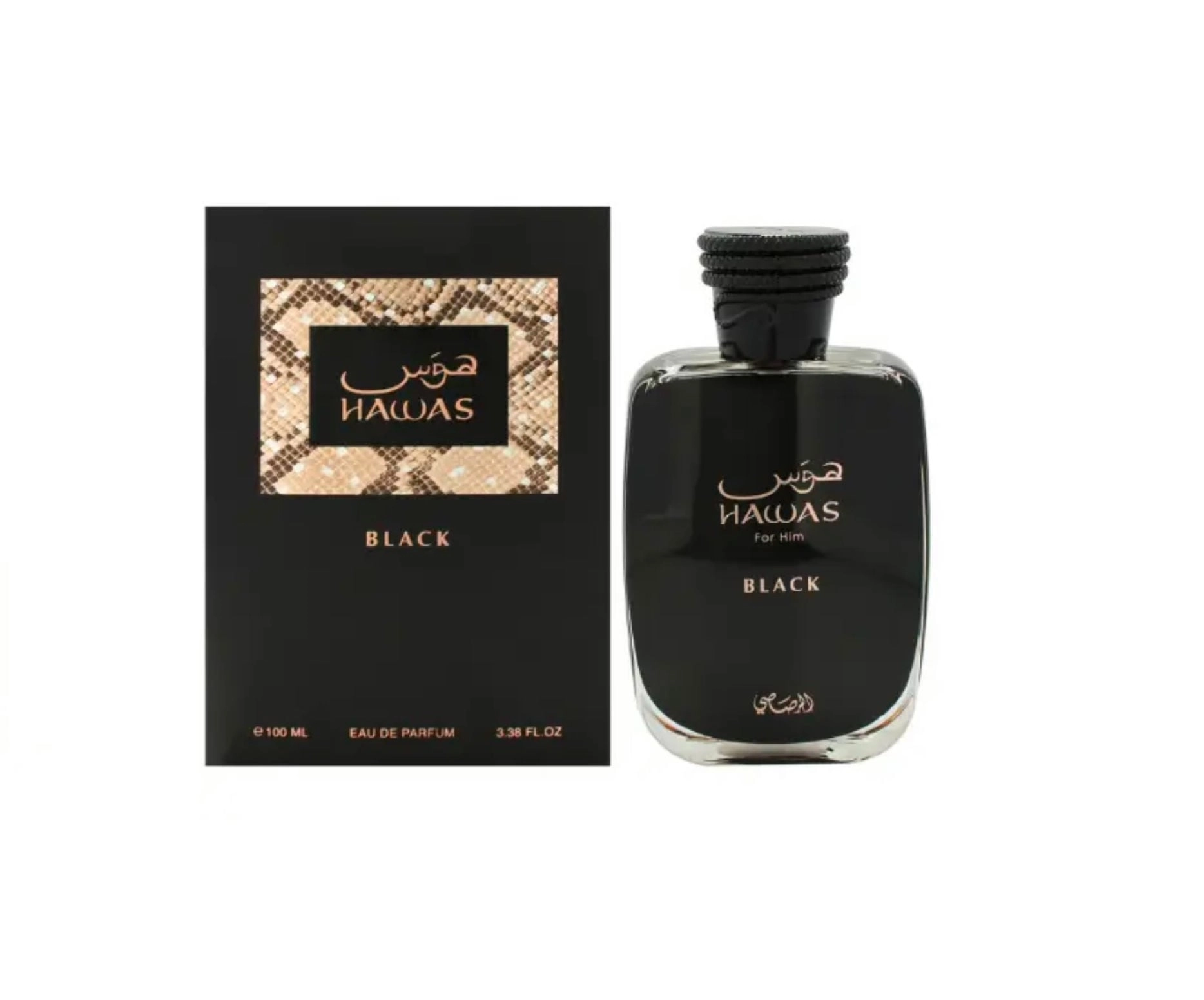 Hawas Black, Rasasi, Edp, Hombre, 100ml