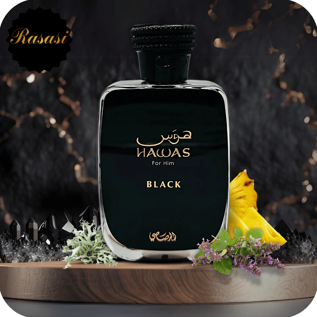 Hawas Black, Rasasi, Edp, Hombre, 100ml