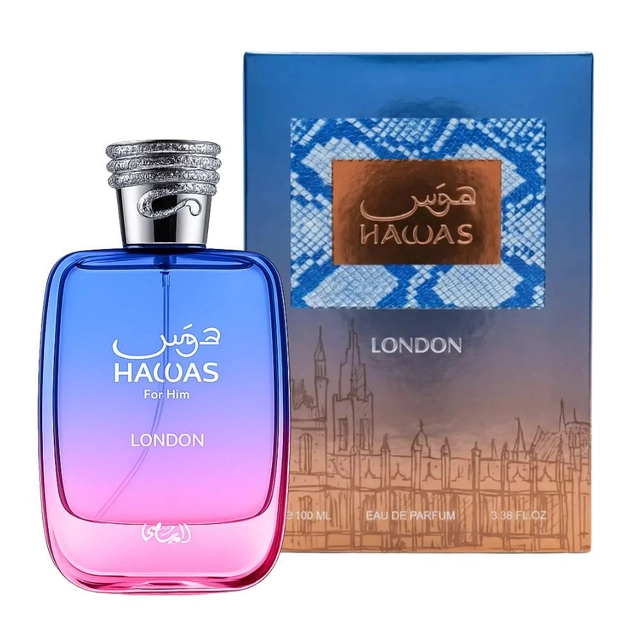 Hawas London, Rasasi, Edp, Hombre, 100ml