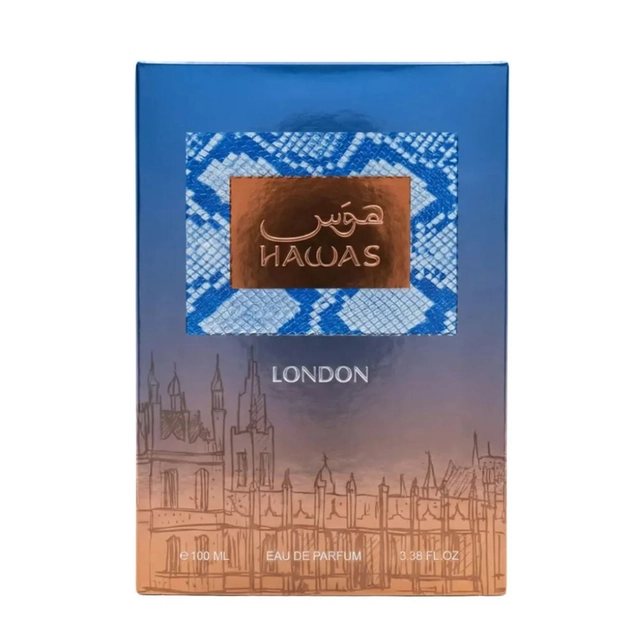 Hawas London, Rasasi, Edp, Hombre, 100ml