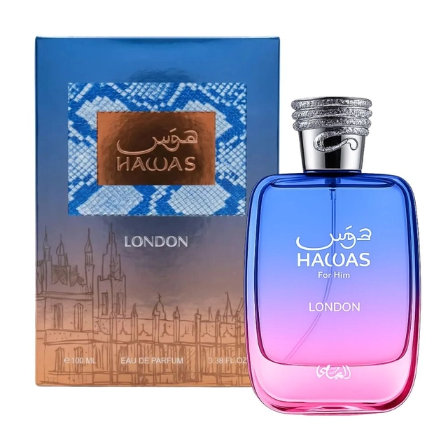 Hawas London, Rasasi, Edp, Hombre, 100ml