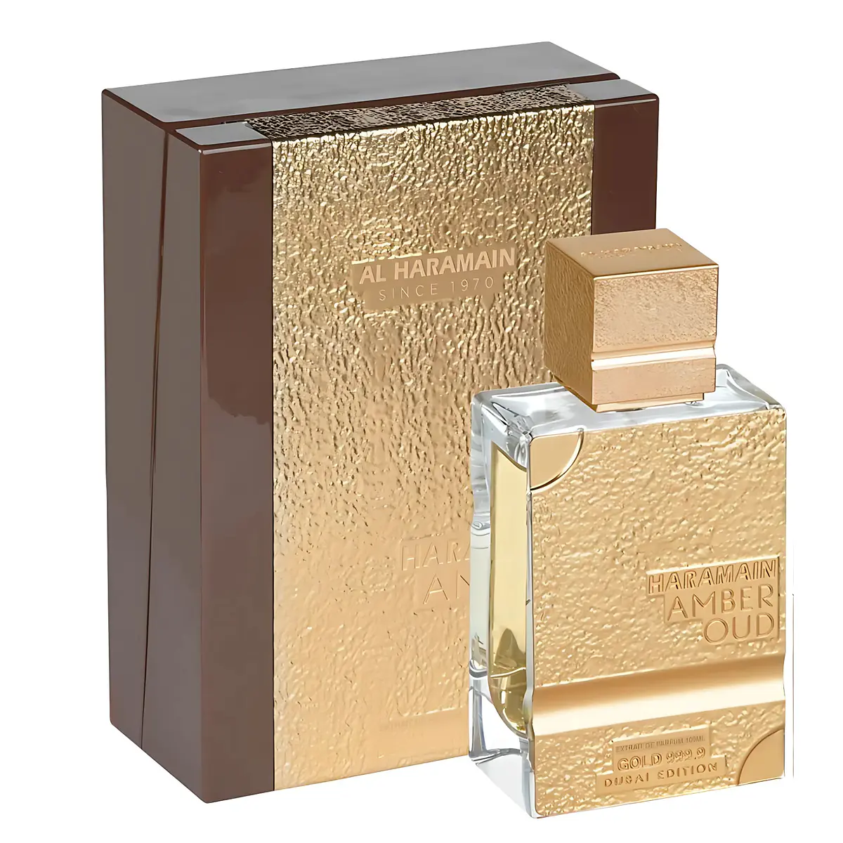 Amber Oud Gold 999.9 Dubai Edition, Al Haramain, Extracto de Perfum, Unisex, 75ml