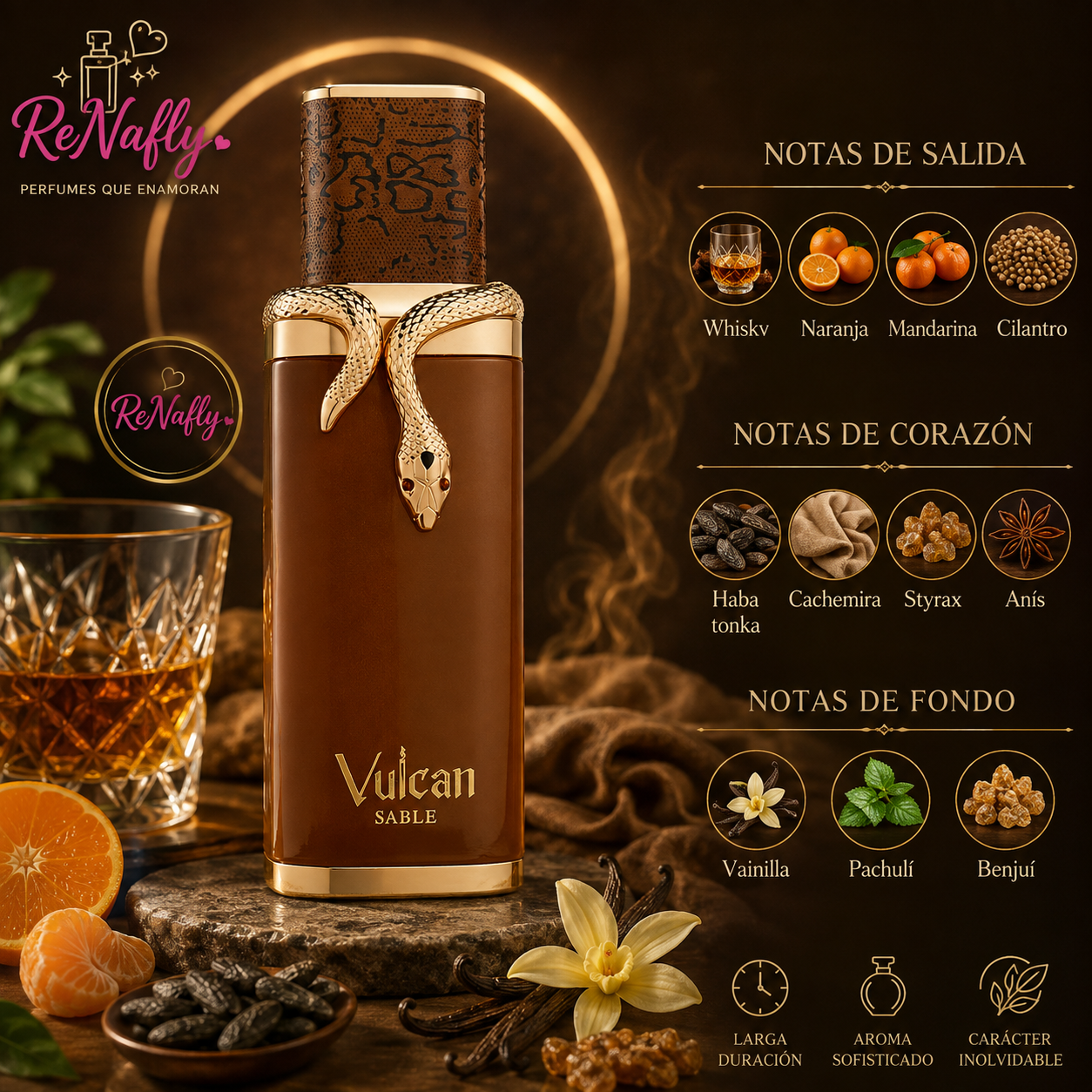 Vulcan Sable, French Avenue, Eau De Parfum, Unisex, 100ml