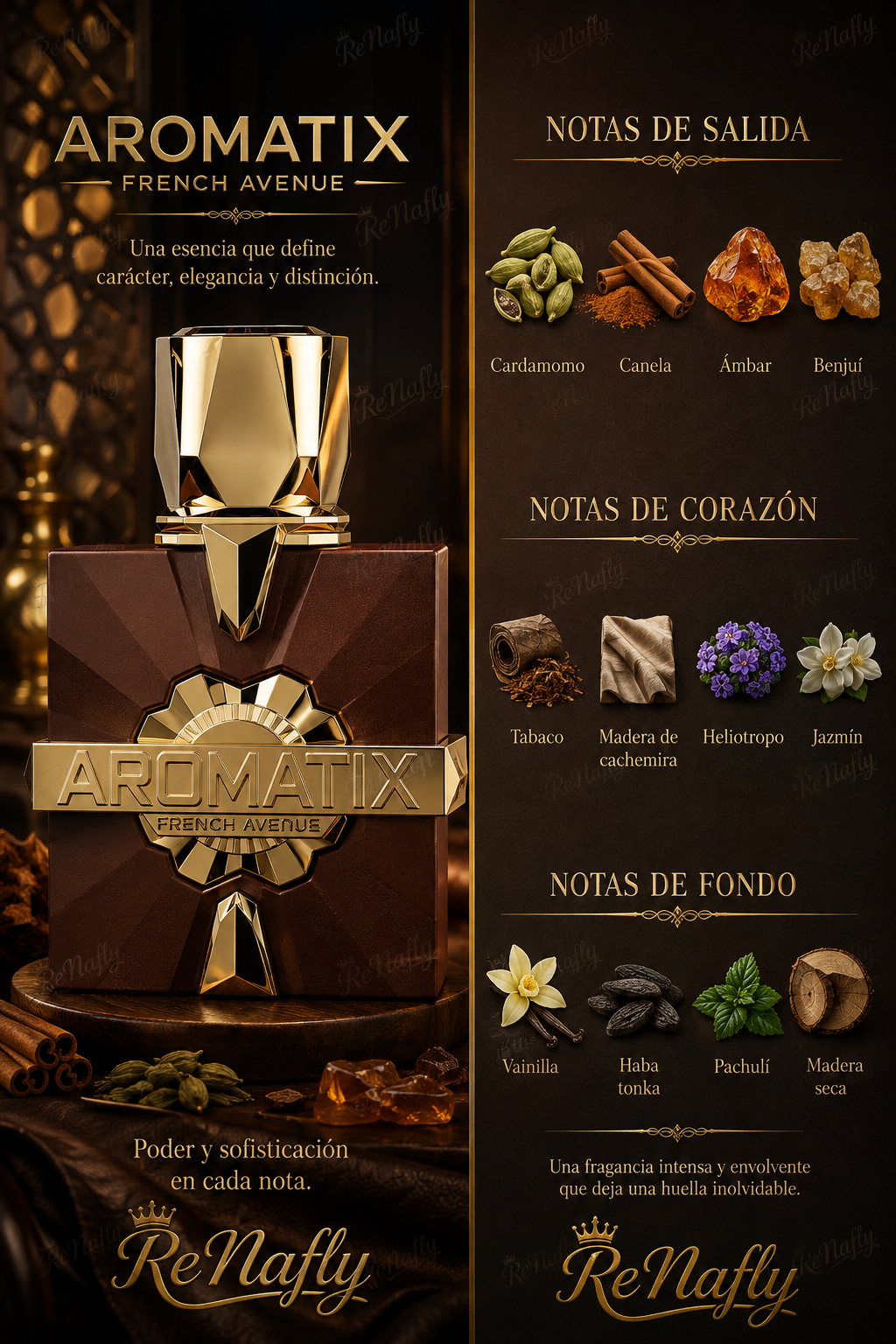 Royal Taboo Aromatix X, French Avenue, Eau De Parfum, Unisex, 100ml