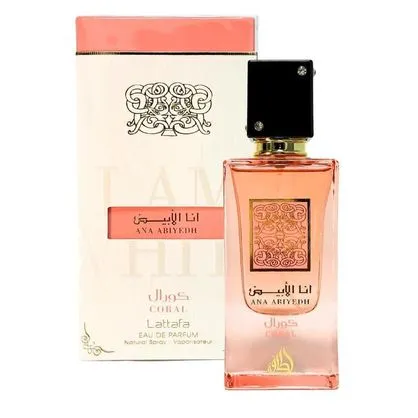 Ana Abiyedh Coral, Lattafa, Unisex, 60 mll