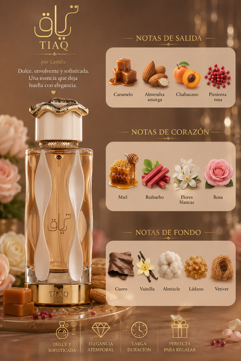 Teriaq, Lattafa, Eau de Parfum, Unisex, 100ml