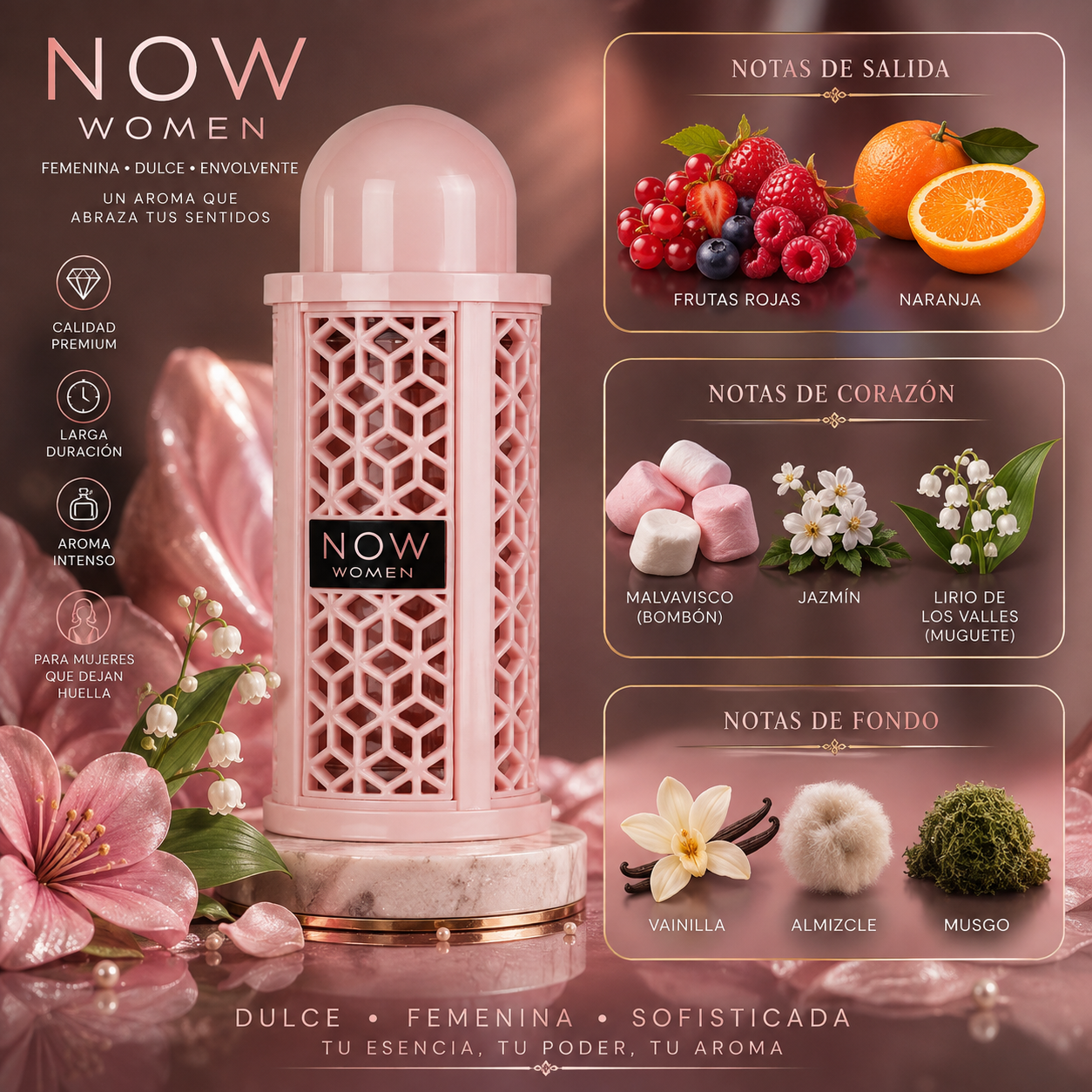 Now Women, Rave, Eau de Parfum, 100ml