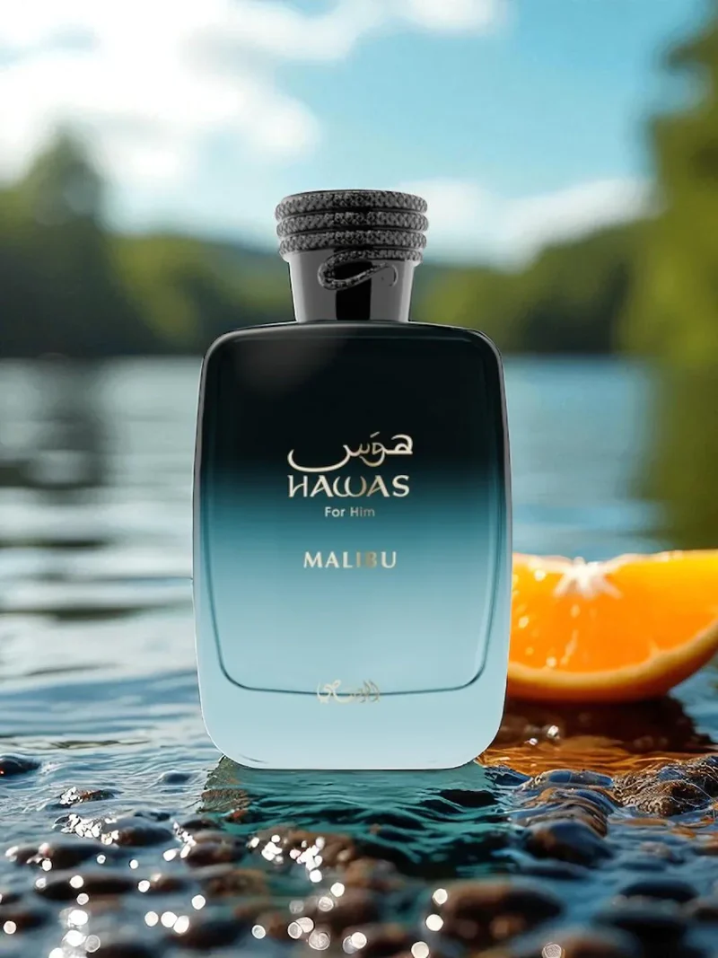 Hawas Malibu, Rasasi, Eau de Parfum, Unisex, 100ml