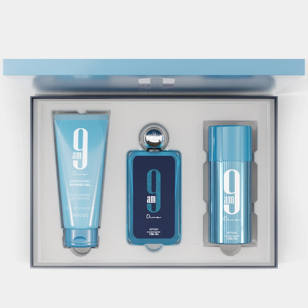 Set 9am dive, Afnan, Eau de Parfum, Hombre
