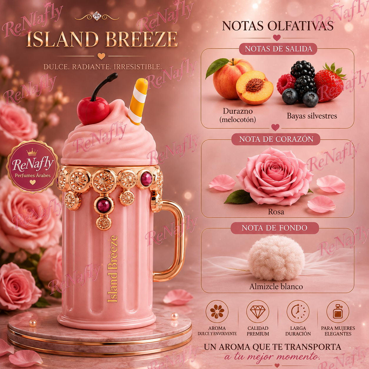 Island Breeze, Armaf, Eau de Parfum, Unisex, 100ml
