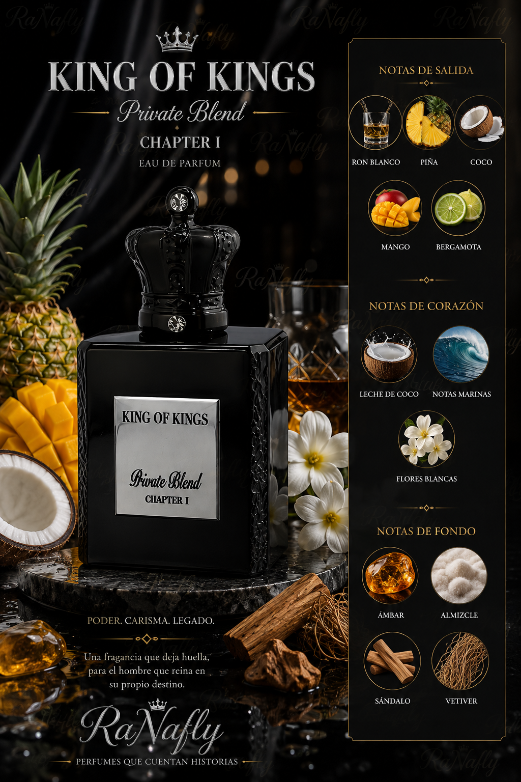 Private Blend CHAPTER I, King o Kings, Eau de Parfum, Unisex, 100ml