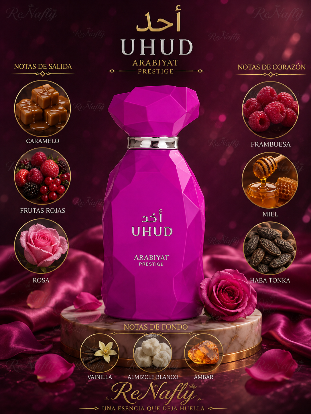 Uhud, Arabiyat Prestige, Eau de Parfum, Unisex, 100ml