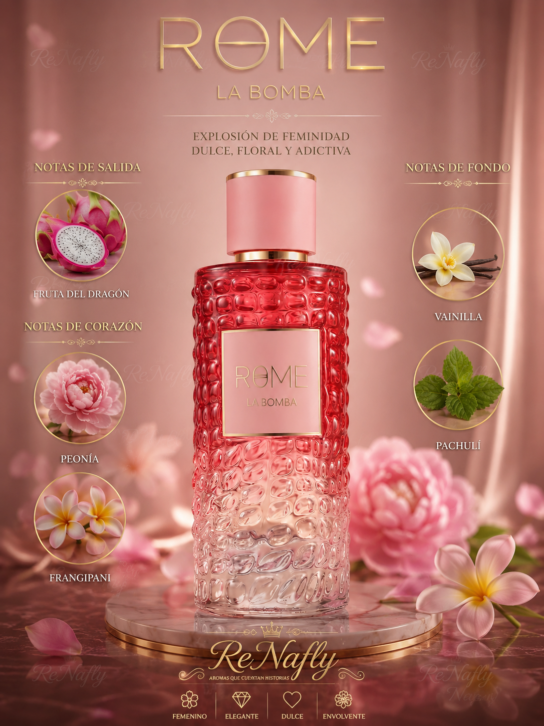Rome La Bomba, Bharara, Eau de Parfum, Mujer, 100ml