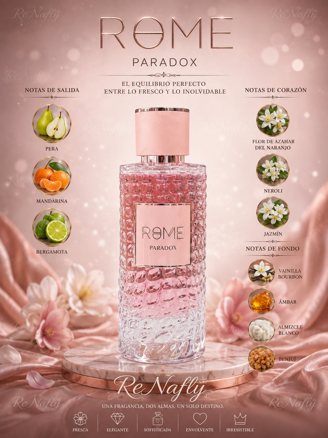 Rome Paradox, Bharara, Eau de Parfum, Mujer, 100ml