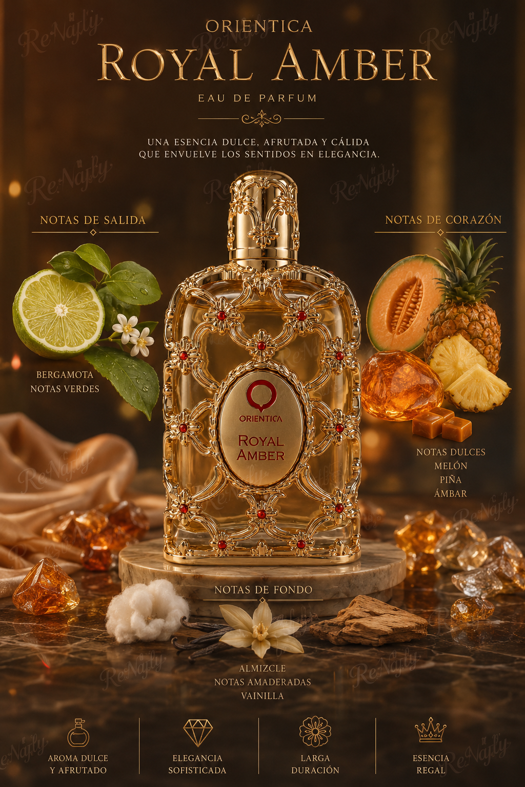 Royal Amber, Orientica Premium, Eau de Parfum, Unisex, 80ml