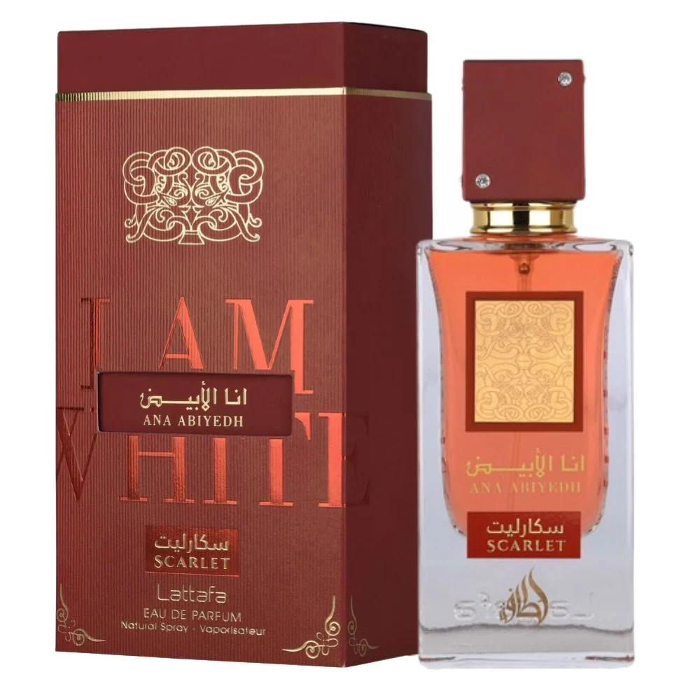 Ana Abiyedh Scarlet, Lattafa, Eau de Parfum, Mujer, 80ml