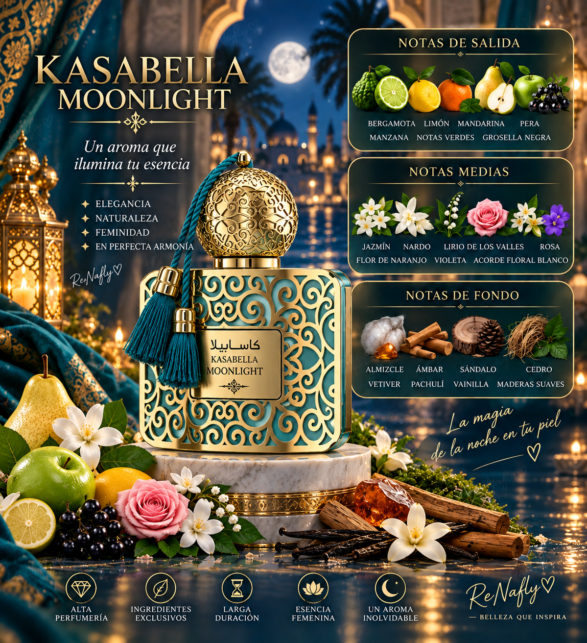 Casabella Moonlight, Le Chameau, Eau de Parfum, Unisex, 100ml