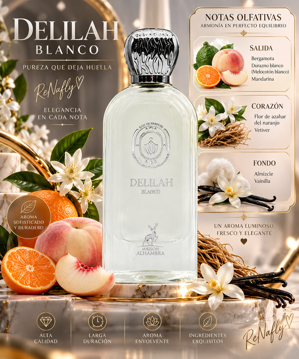 Delilah Blanc, Maison Alhambra, Eau de Parfum, Women, 100ml