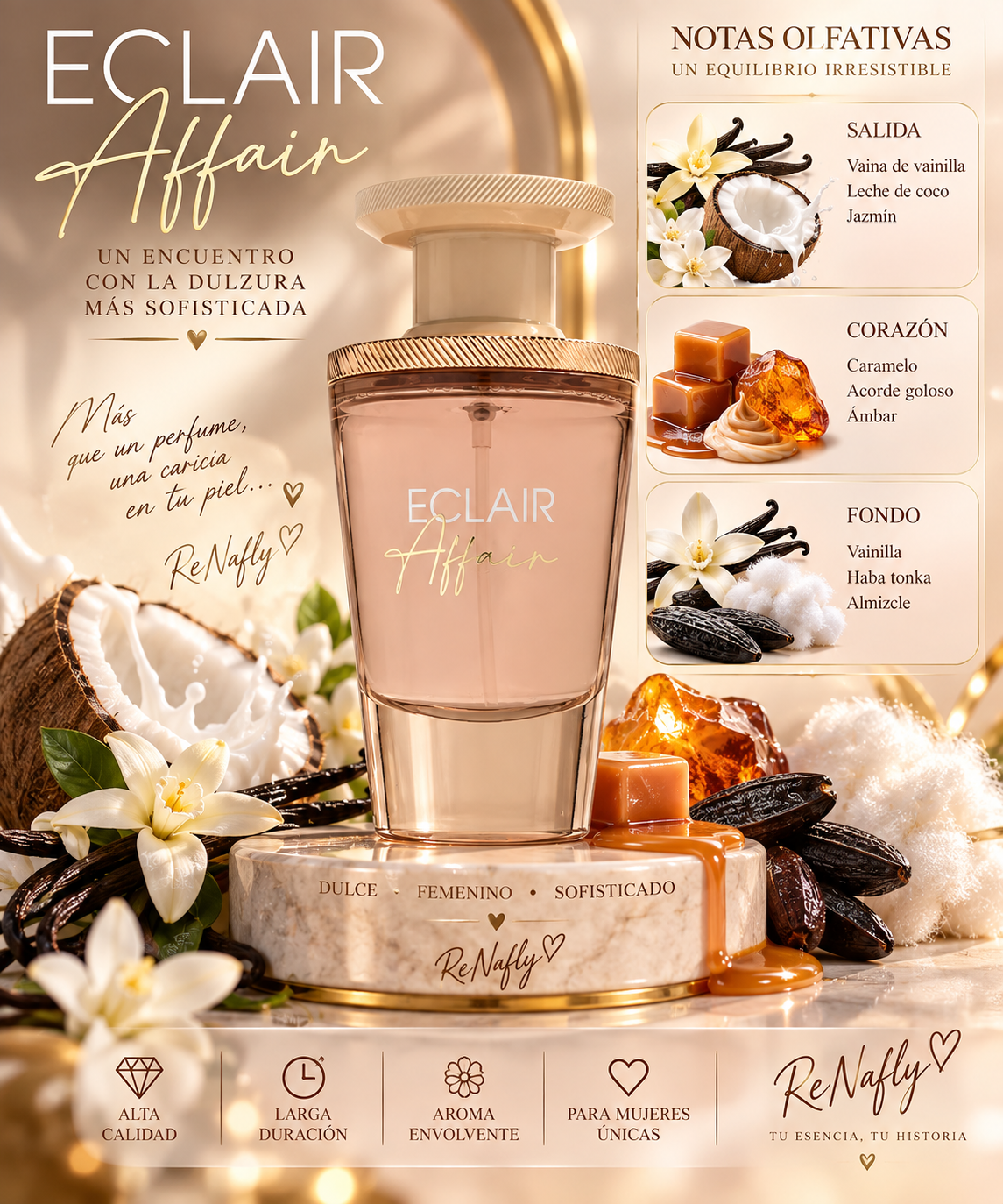 Éclair Affair, French Avenue, Eau de Parfum, Unisex, 100ml