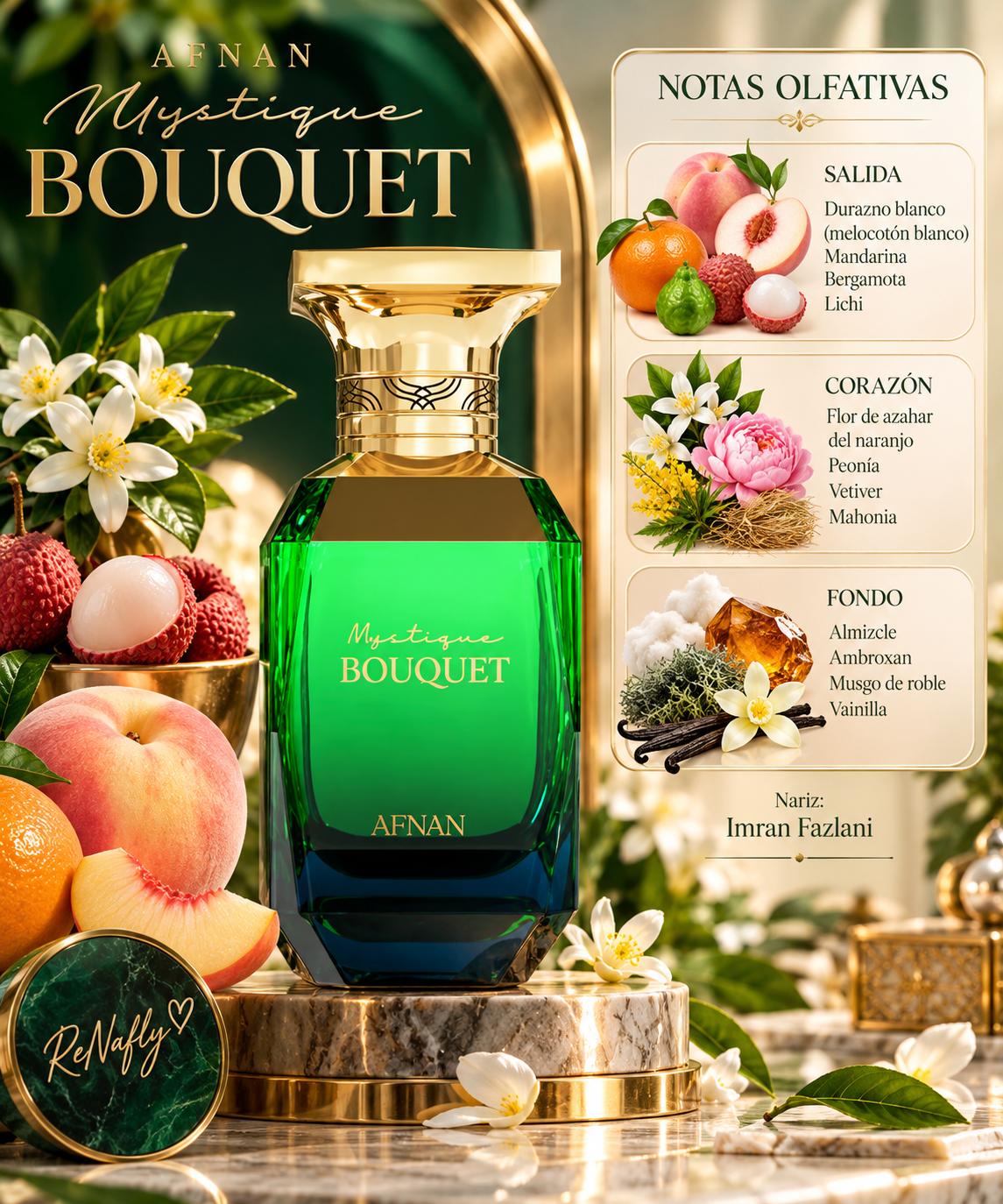 Mystique Bouquet, Afnan, Eau de Parfum, Women, 80ml