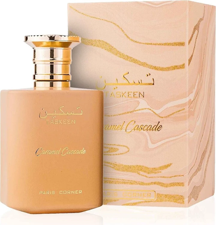 Taskeen Caramel Cascade, Paris Corner, Eau de Parfum, Unisex, 100ml