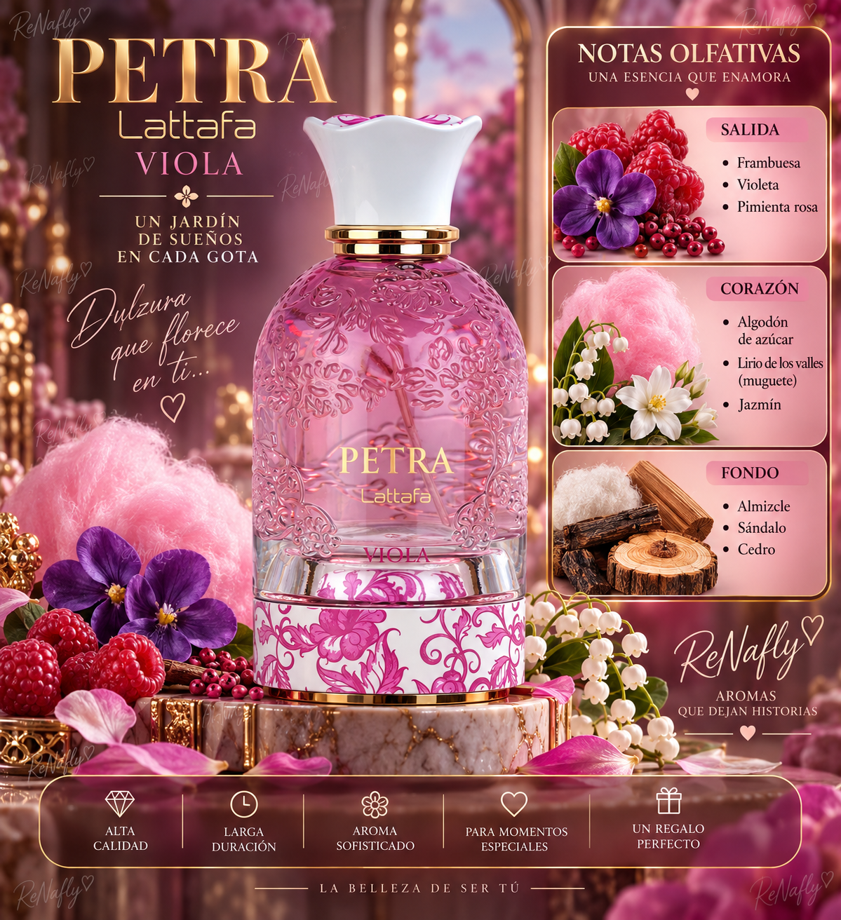 Petra Viola, Lattafa, Eau de Parfum, Women, 100ml