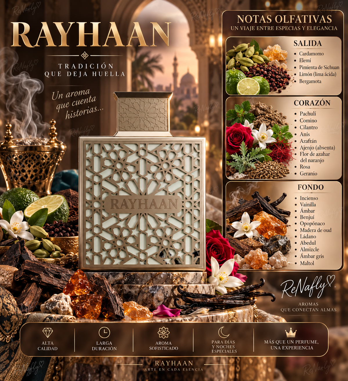 Terra, Rayhaan, Eau de Parfum, Men, 100ml