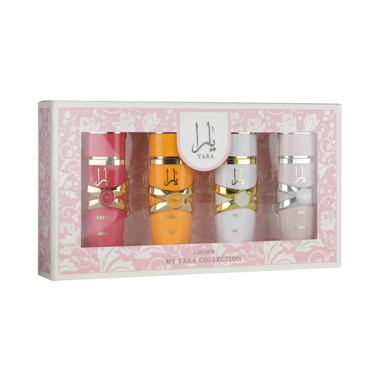 Set Yara Collection, Lattafa, Eau de Parfum, Women, 4 x 25ml