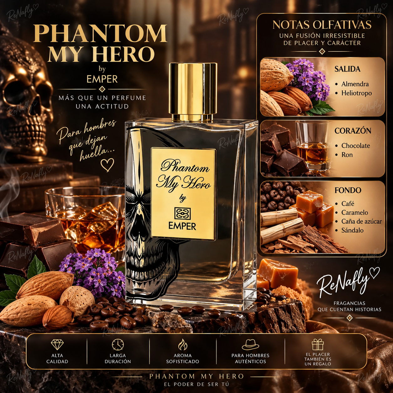 Phantom My Hero, Emper, Eau de Parfum, Men, 100ml