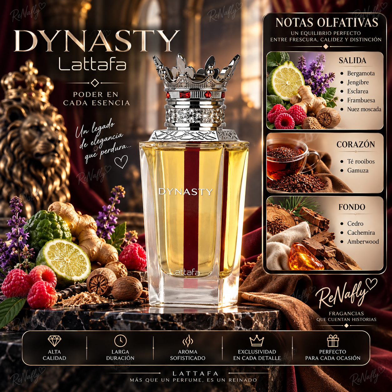 Dinasty, Lattafa, Eau de Parfum, Unisex, 100ml