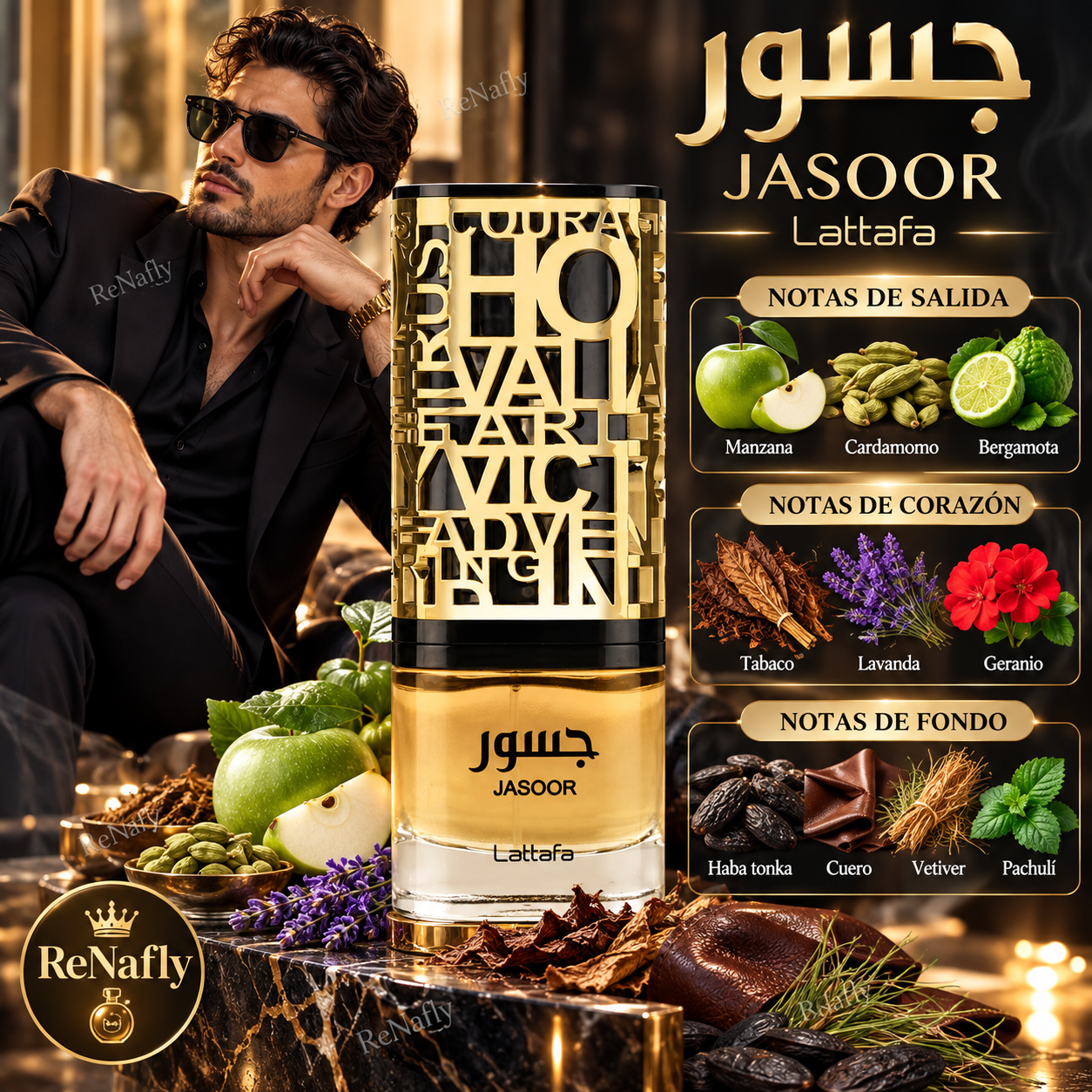 Jasoor, Lattafa, Eau de Parfum, Unisex, 100ml