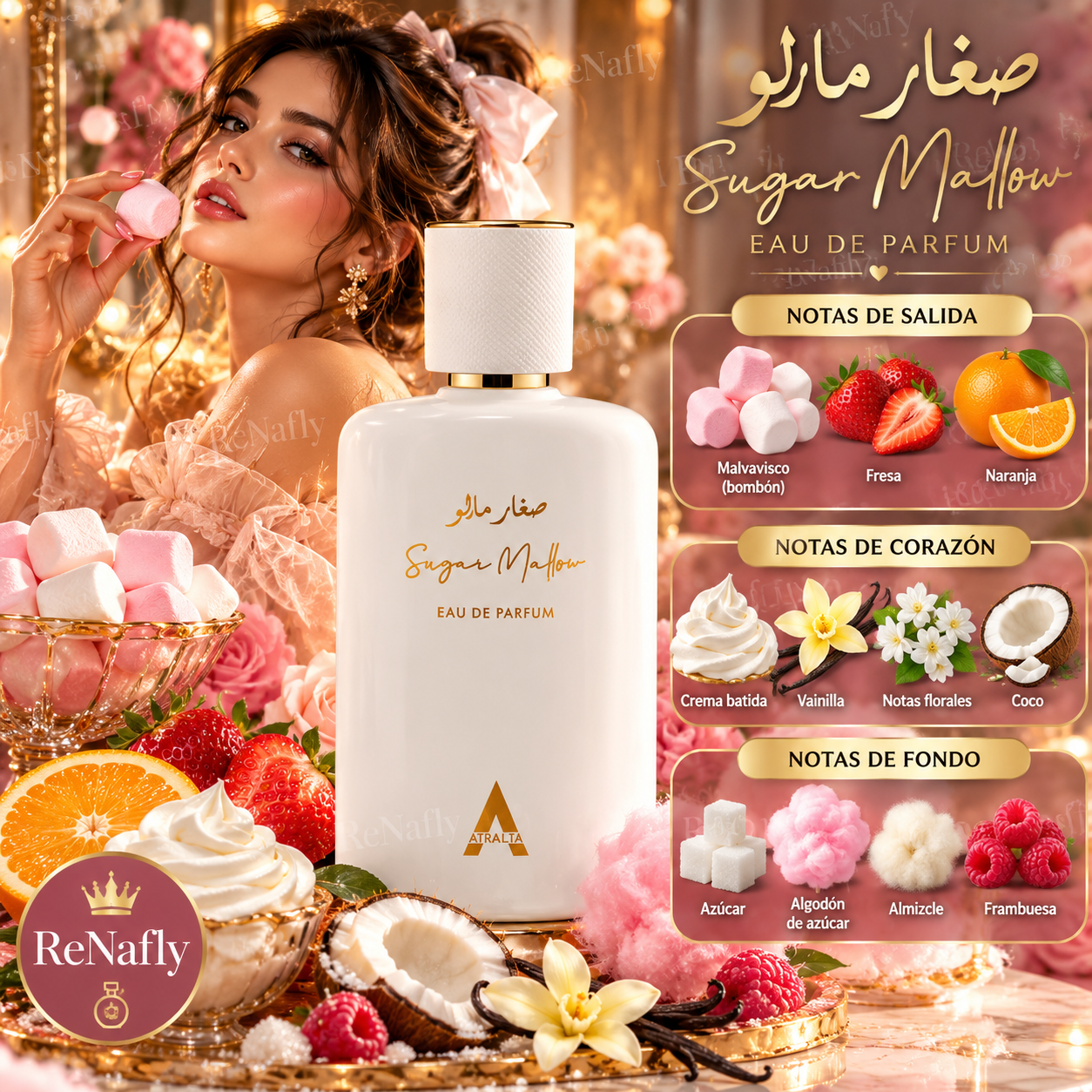 Sugar Mallow, Atralia, Eau de Parfum, 100ml